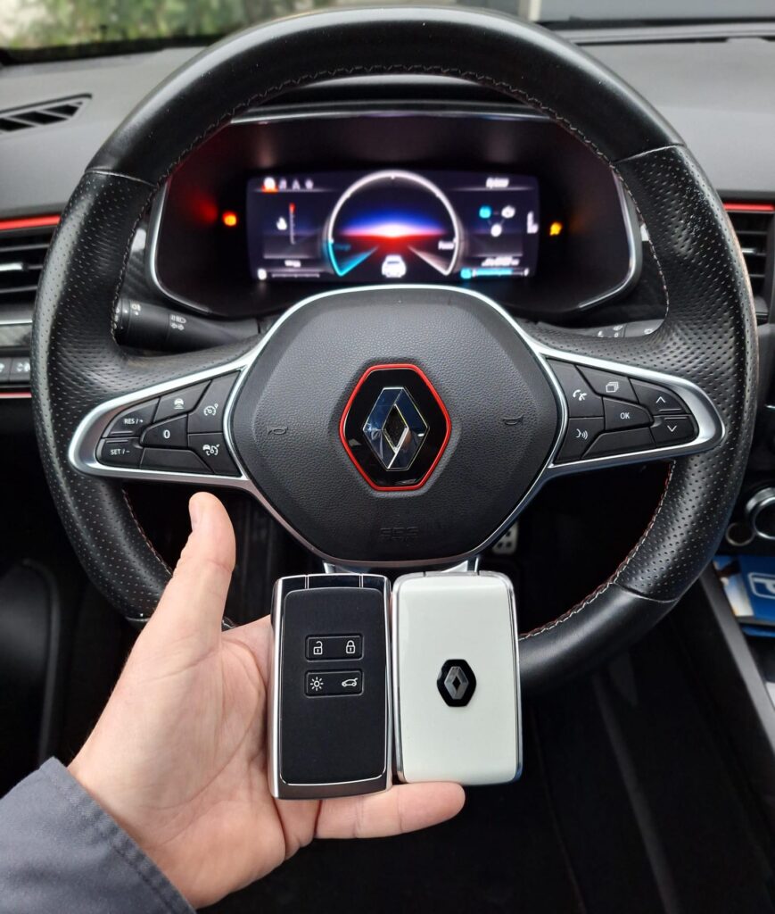 renault scenic sleutelkaart