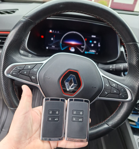 renault sleutelkaart inleren